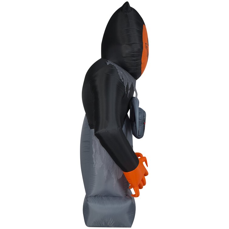 Gemmy Industries Ghost Pumpkin Reaper Inflatable Wayfair